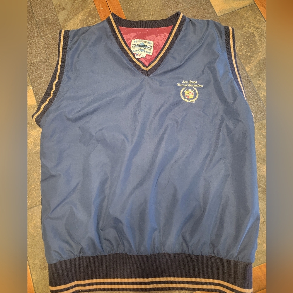 True American Pinapple Clothing Pullover Embroidered San Diego Hall Of Champions